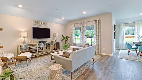 Grand Oaks community located in Lafayette, LA. Move-in ready homes now selling