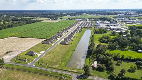 New homes in Broussard, Louisiana