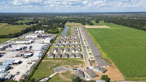 New homes in Broussard, Louisiana