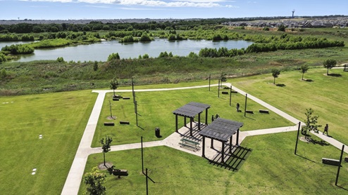 Silverado in aubrey tx drone image