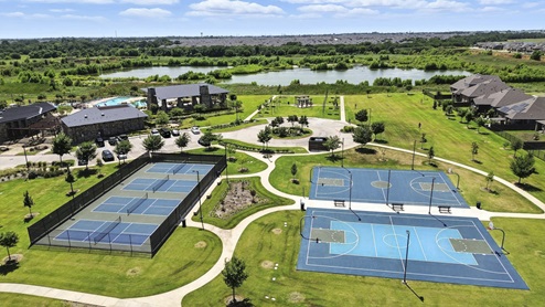 Silverado Courts Drone Image