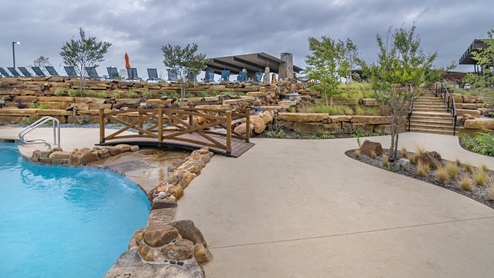 Silverado Pool Area Silverado in Aubrey, TX