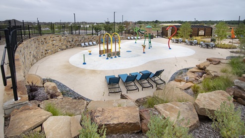 Silverado Pool Area Silverado in Aubrey, TX