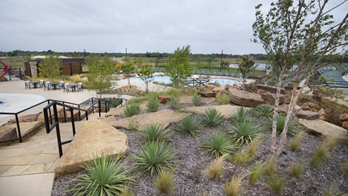 Silverado Pool Area Silverado in Aubrey, TX