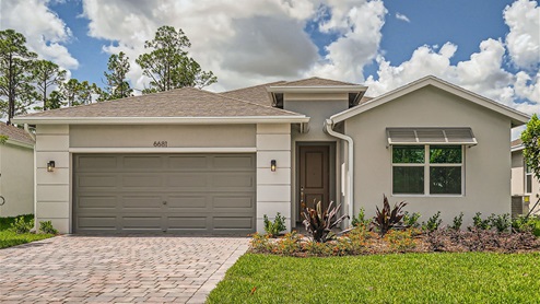 Preserves at Park Trace Delaney Model Home Exterior
