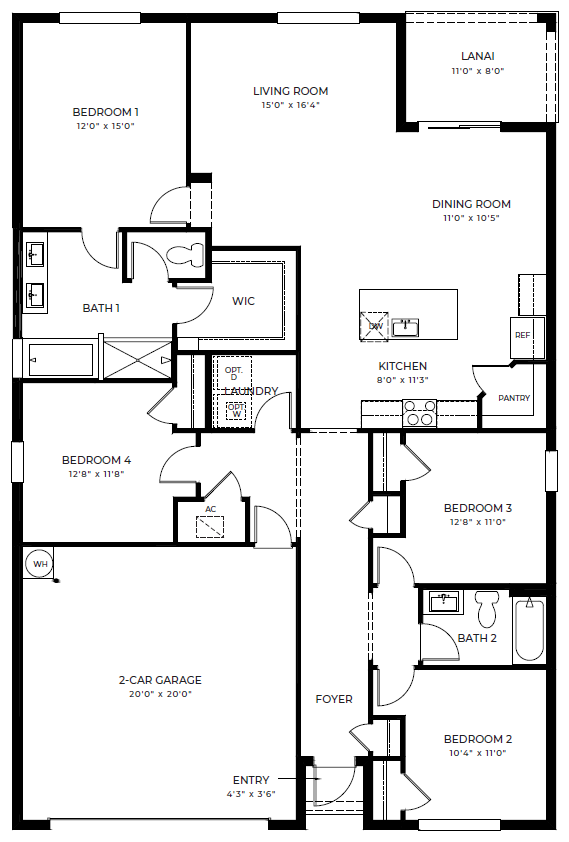 Cali Floorplan