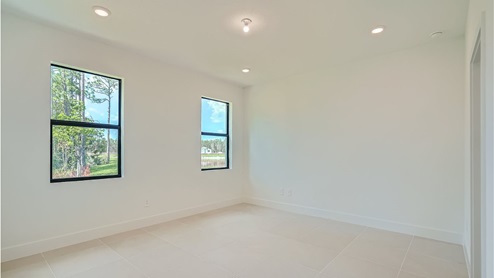Preserves at Park Trace Avon Model Home Primary Bedroom