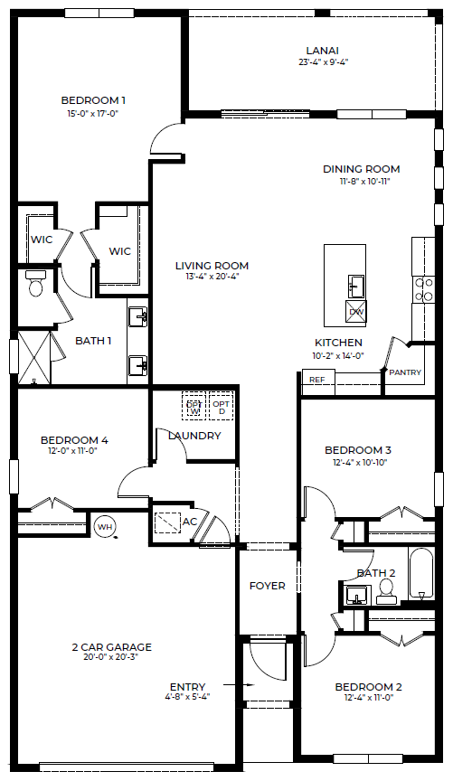 Delray Floorplan
