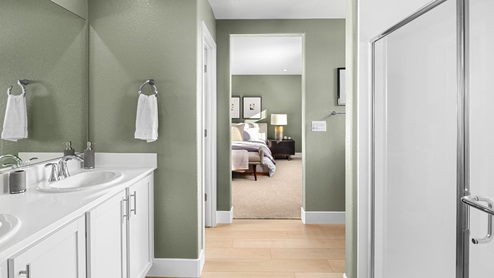 Poppy Lane San Leandro Primary Bathroom Bedroom
