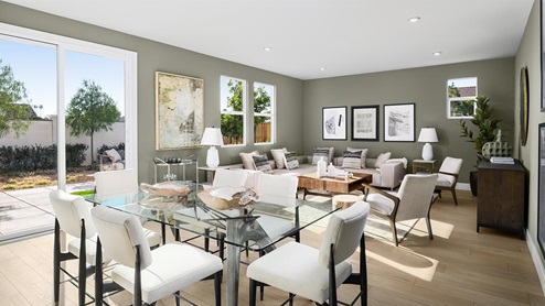 Poppy Lane San Leandro Dining Living Room