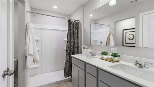 Private bath.
