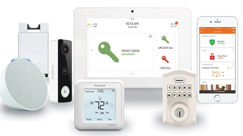 Smart home products included in all homes.